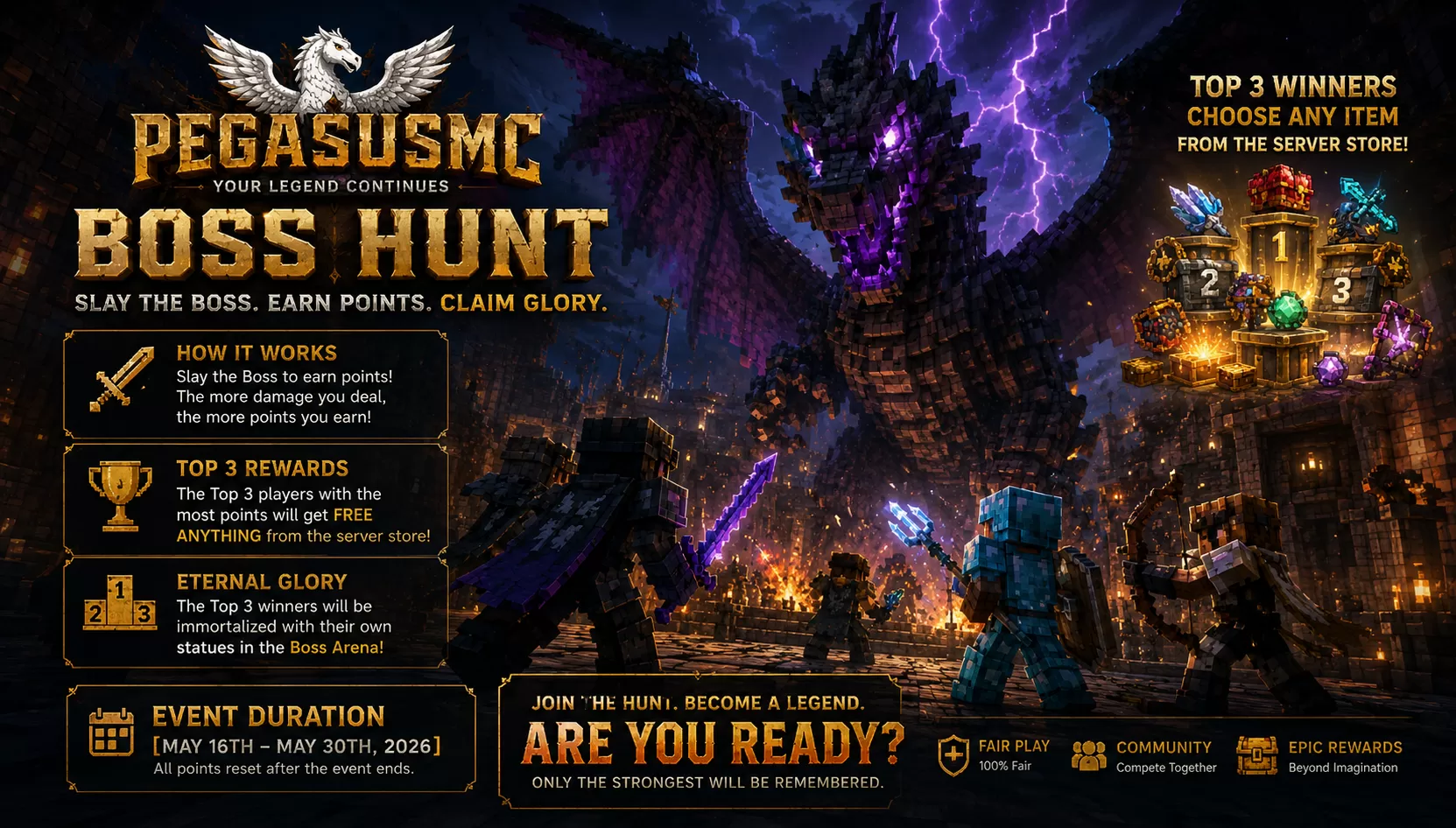 Boss Hunt Event!